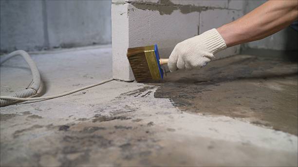 Crawl space vapor barrier installation in King of Prussia, PA